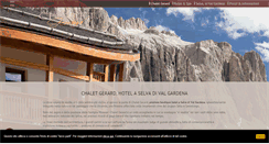 Desktop Screenshot of chalet-gerard.com