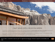 Tablet Screenshot of chalet-gerard.com